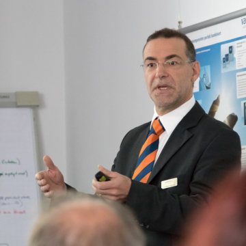 Dr. Andreas Wimmer (varmeco) beim Workshop