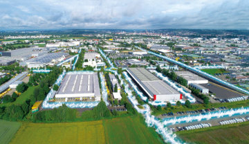 Für kleine, mittlere und große Unternehmen geeignet: das Highspeed-Glasfasernetz in den Neu-Ulmer Industriegebieten. (Foto: SWU/Conné Van D´Grachten)