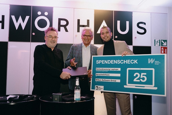 PNR12190 Wilken Software Group spendet 25 Notebooks für neueröffnetes Verschwörhaus in Ulm