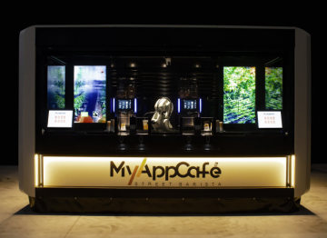 Die selbstagierende Kaffeestation „MyAppCafé“
# WMF_MyAppCafe