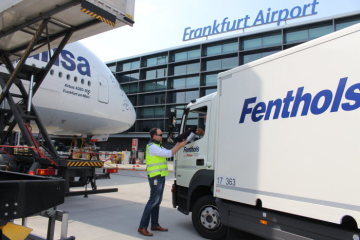 Am Frankfurter Flughafen ist Fenthols einer der größten Logistikdienstleister.