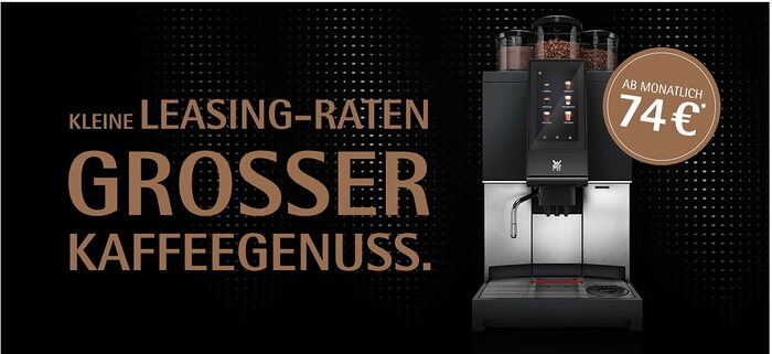 PNR45875 WMF Professional Coffee Machines setzt Förderaktion mit attraktiven Leasingangebot fort