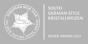 Der Silber-Award zeigt, dass das Kristallweizen der Brauerei Gold Ochsen zu den besten Bieren der Welt gehört.