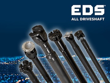 Die neuen Gelenkwellen-Produktmarken EDS und EDS PLUS sind in hohem Maße auf die Anforderungen von Kunden aus den Bereichen Automotive, Industrie und Maschinen-/Anlagenbau konfigurierbar.