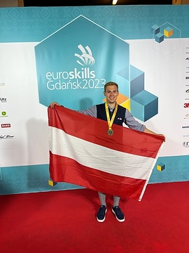 Niklas Danninger holt Gold bei den Euroskills 2023